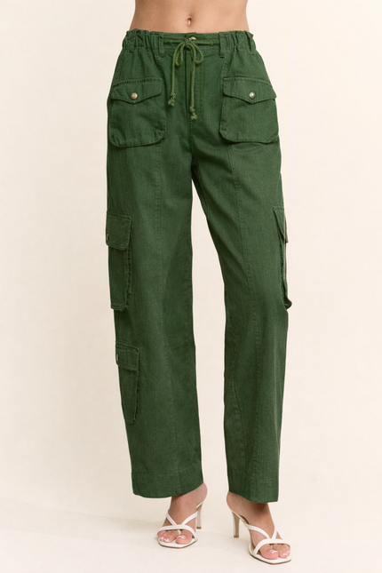 Aldenne Pants — Green front