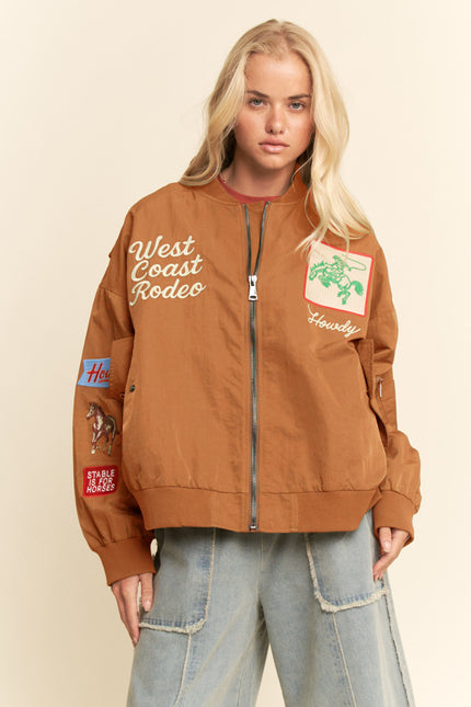 Carter Jacket — Burnt Orange front