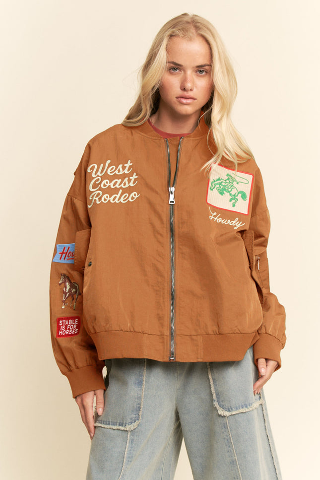 Carter Jacket — Burnt Orange front