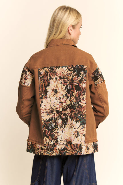 Viresta Jacket — Mocha Latte back