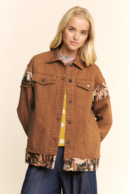 Viresta Jacket — Mocha Latte front