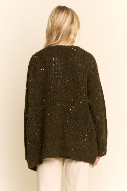 Seraphina Cardigan — D.green back