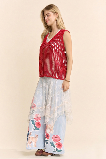 Mina Vest — Red side