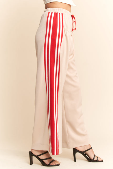 Exra Pants — Beige side