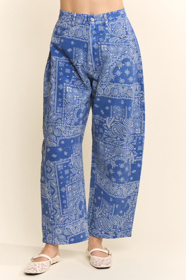 Bandelier Jeans — Blue front