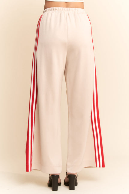 Exra Pants — Beige back