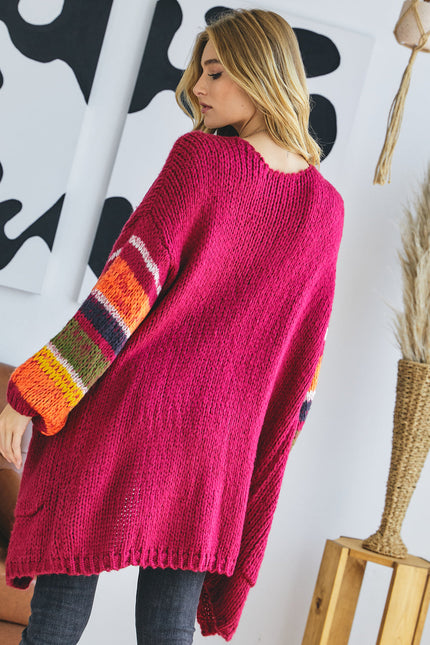 Margelle Jacket — Cherry Pink back
