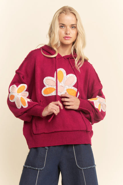 Cove Hoodie — Red front