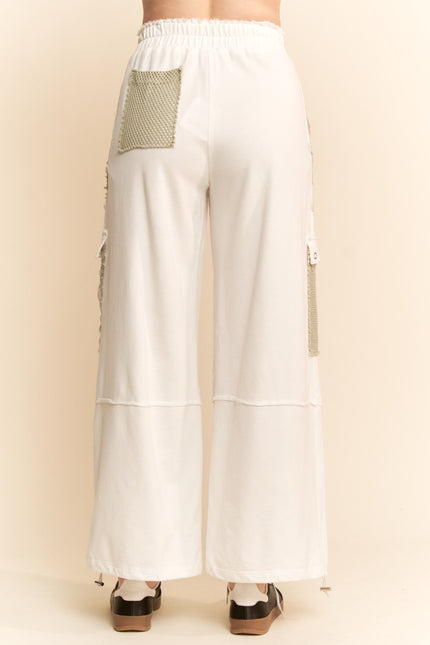 Kort Pant — Cream Beige back