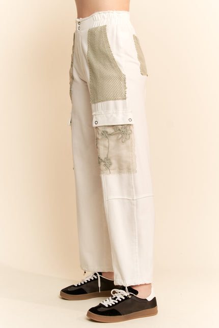 Kort Pant — Cream Beige side