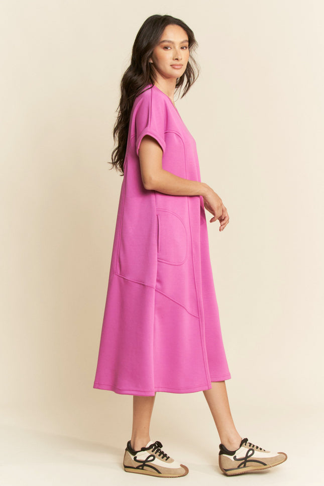 Vetrax Dress — Orchid Pink side