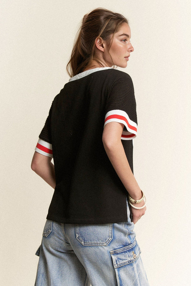 Arden Top — Black back