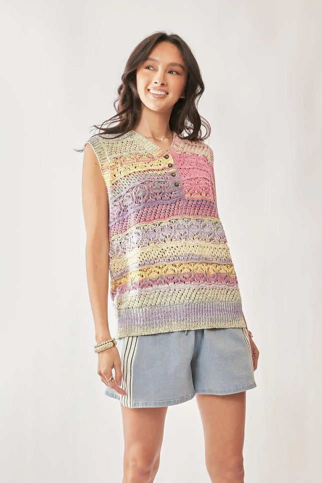 Solvana Crochet Top