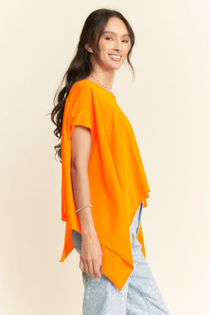 Arielle Top — Orange side