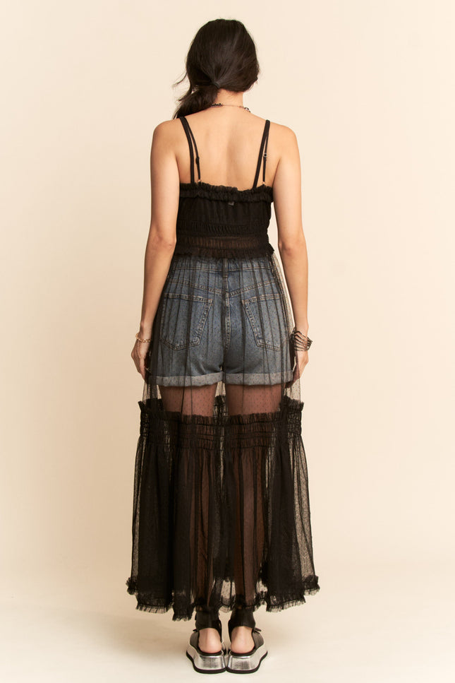 Vespera Dress — Black back