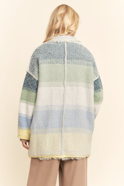 Orchard Jacket — Blue Multi back