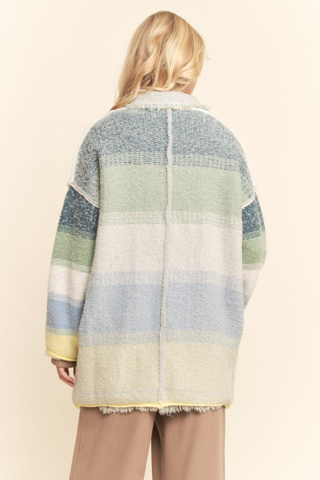 Orchard Jacket — Blue Multi back
