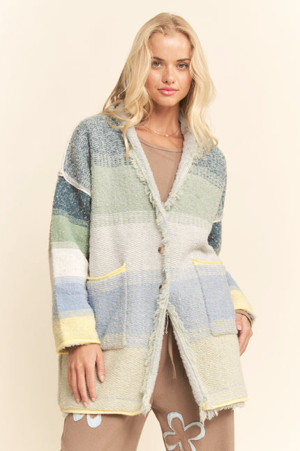 Orchard Jacket — Blue Multi front