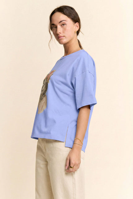Miette Tee — Blue side