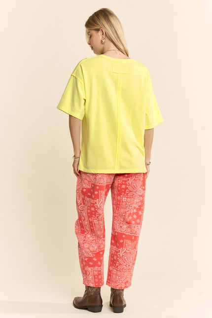 Miette Tee — Yellow back