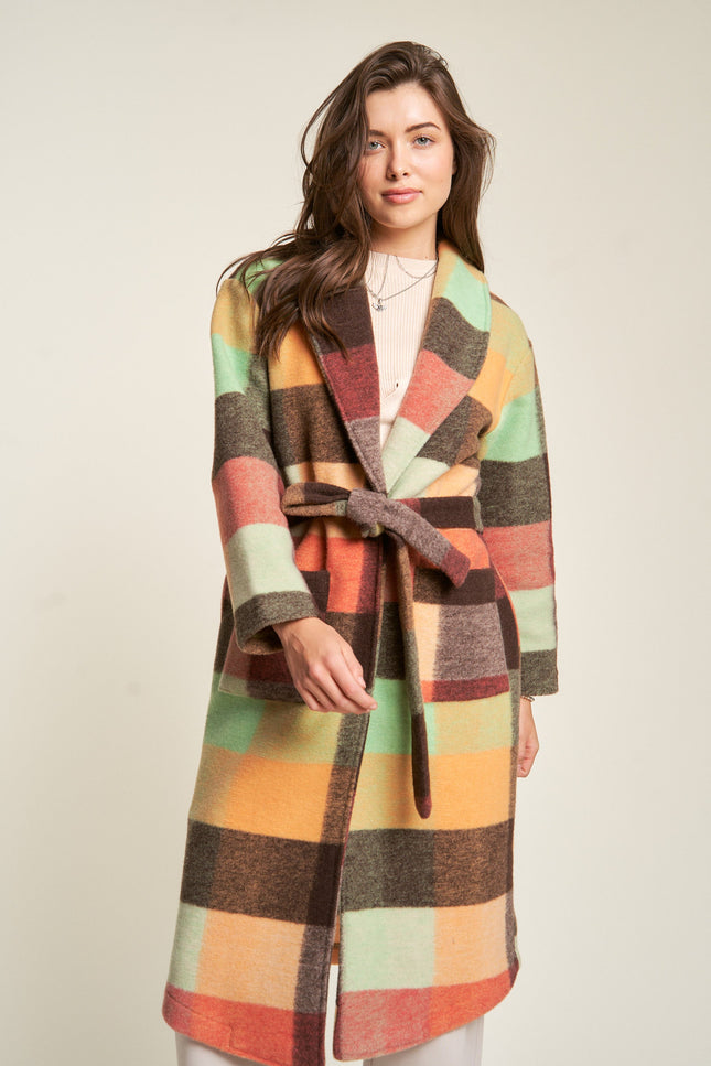 Tivoli Jacket — Taupe Brown front