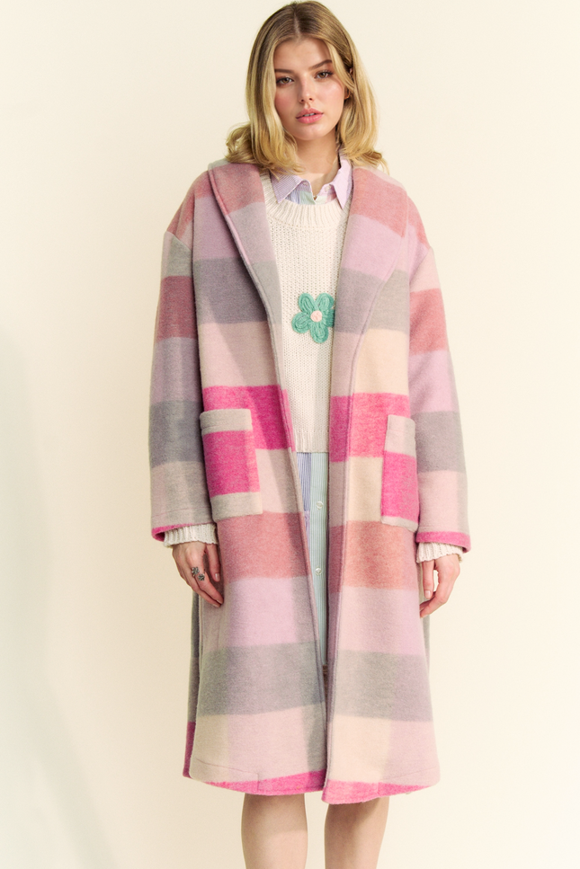 Tivoli Jacket — Pink Multi front