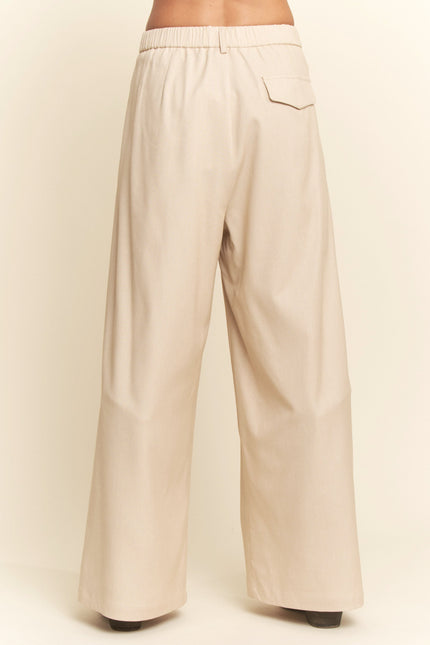 Vallauris Pants — Lt.taupe back