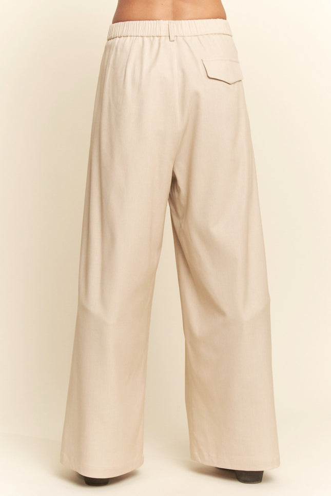 Vallauris Pants — Lt.taupe back