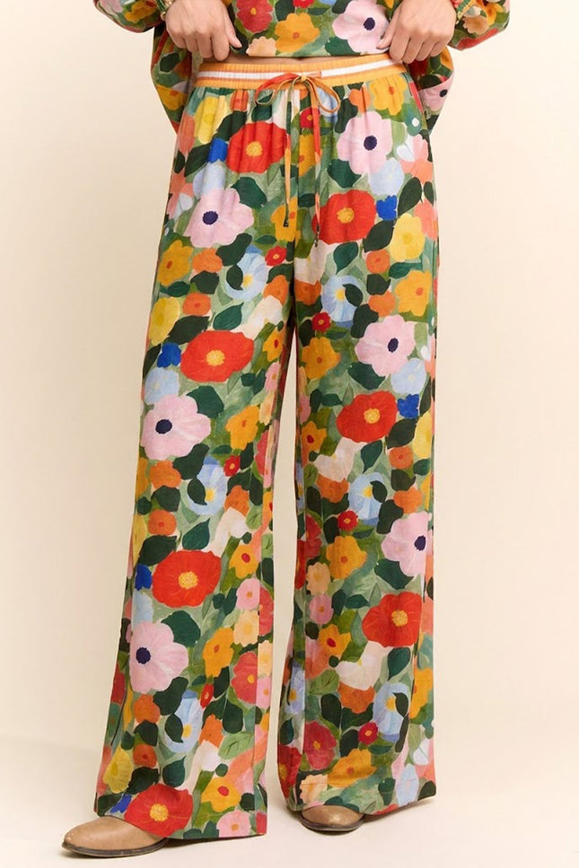 Pomelia Pants — Orange front