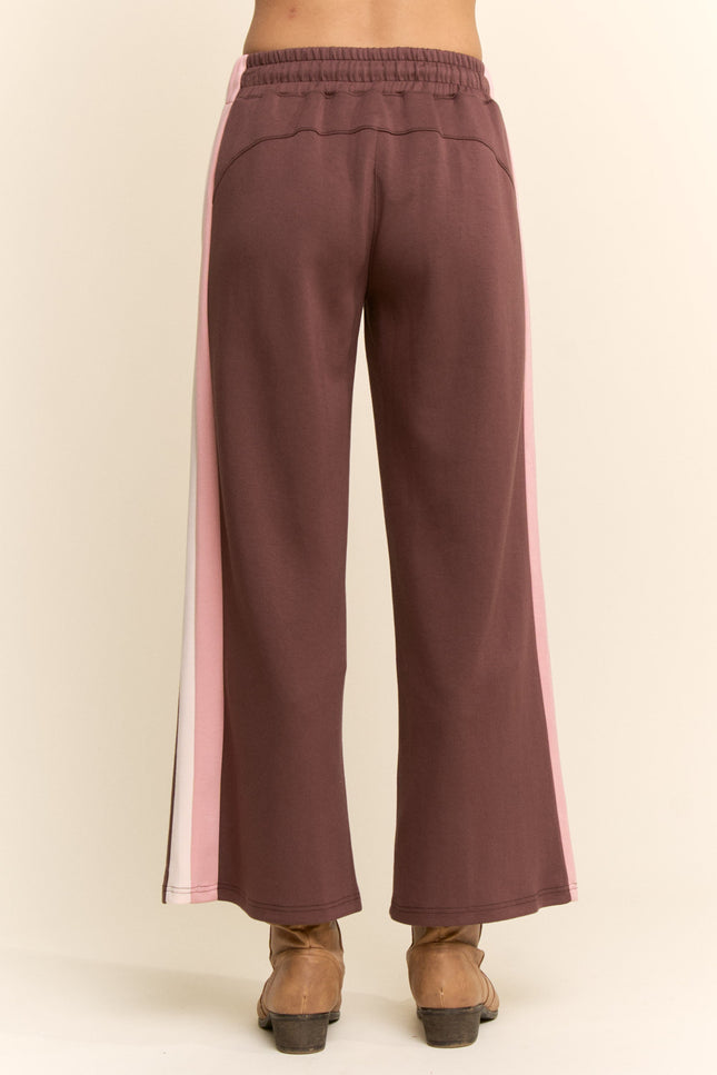 Verlain Pants — Brown Pink back