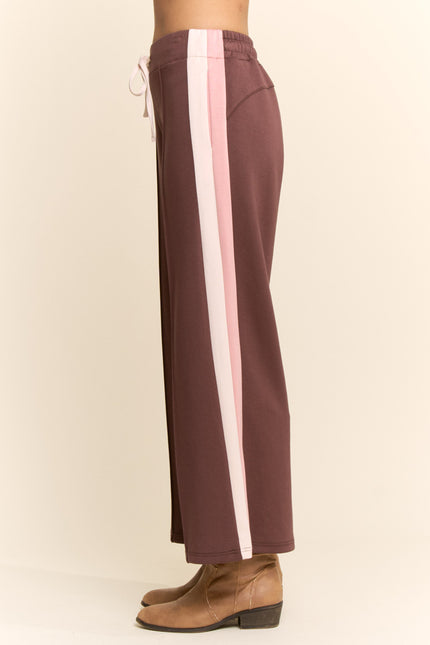 Verlain Pants — Brown Pink side