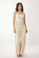 Lyra Mesh Top