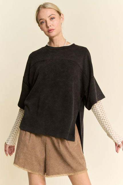 Vant Top — Black front