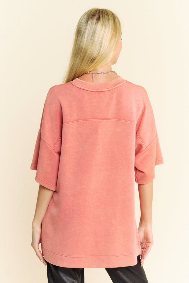 Vant Top — Pink back