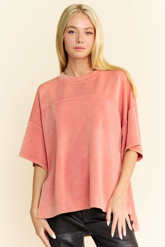 Vant Top — Pink front