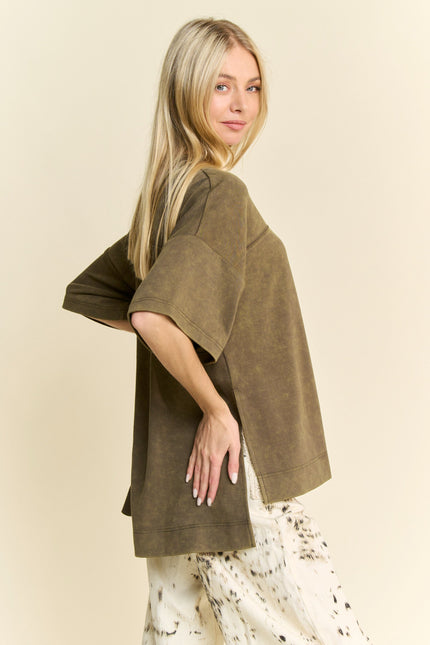 Vant Top — Olive side