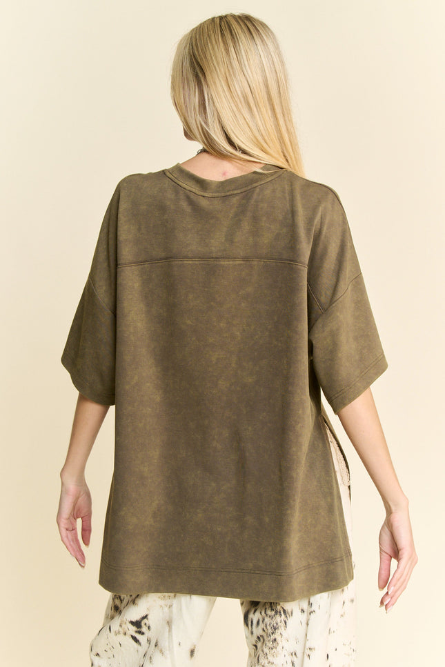 Vant Top — Olive back
