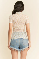 Mila Mesh Top