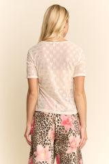 Effie Mesh Top