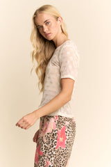 Effie Mesh Top