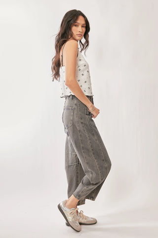 Mini Bow Embroidered Cami Top