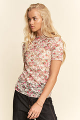 Primrose Mesh Top