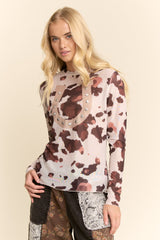 Rodeva Mesh Top