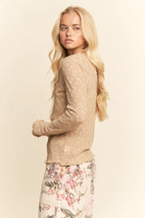 Alora Mesh Top