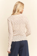 Alora Mesh Top