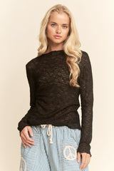 Alora Mesh Top