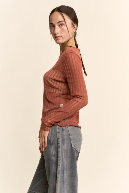 Velora Top — Cocoa side