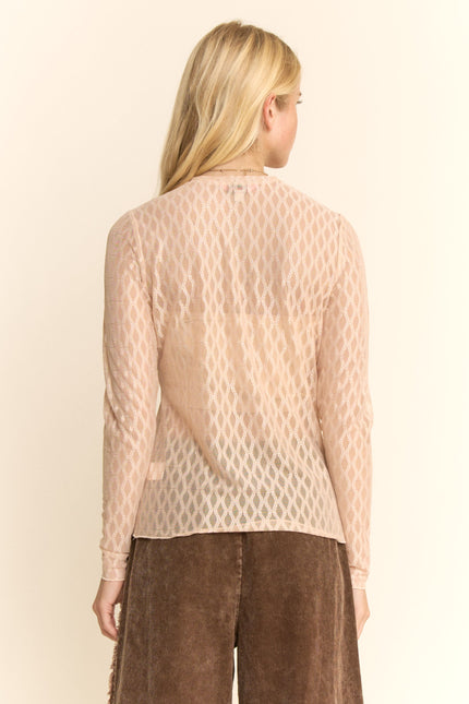 Velora Top — Nude back