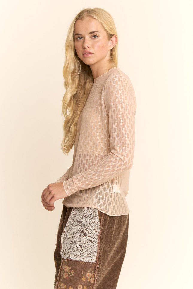 Velora Top — Nude side