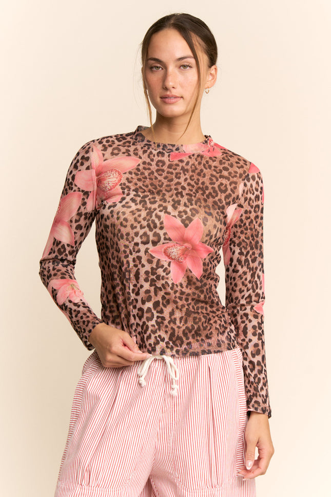 Elodie Mesh Top